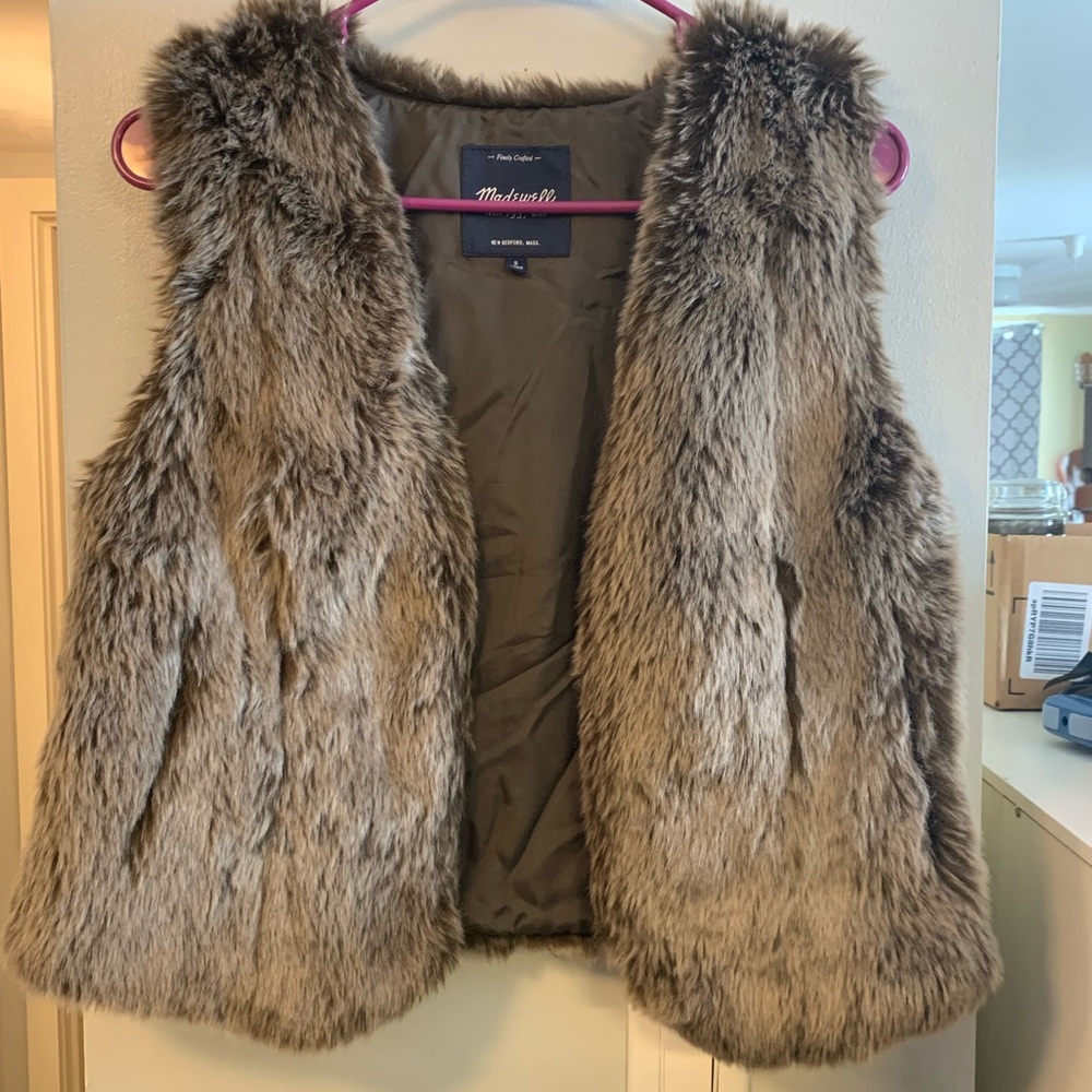 Madewell Fur Vest